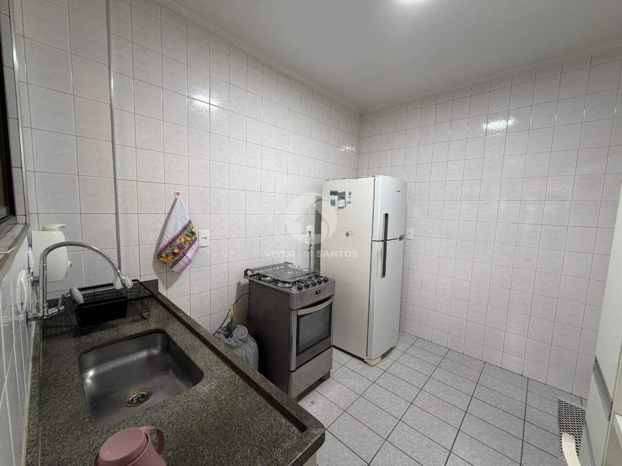 Apartamento 1 Dormitório, Sacada, Vaga Demarcada e Lazer na Aparecida – Santos/SP em Embaré, Santos — foto 13