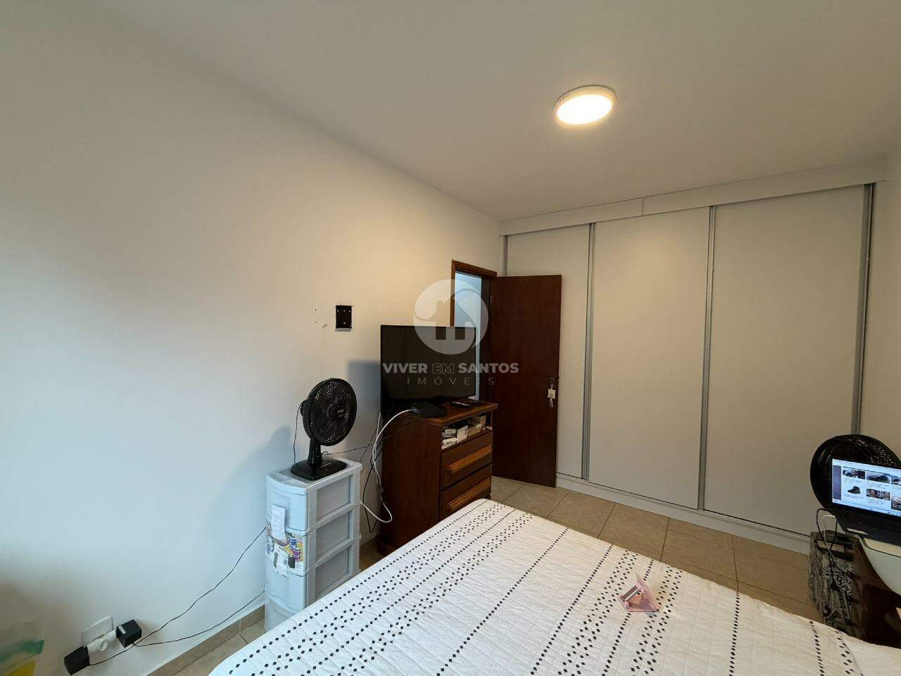 Apartamento 1 Dormitório, Sacada, Vaga Demarcada e Lazer na Aparecida – Santos/SP em Embaré, Santos — foto 8