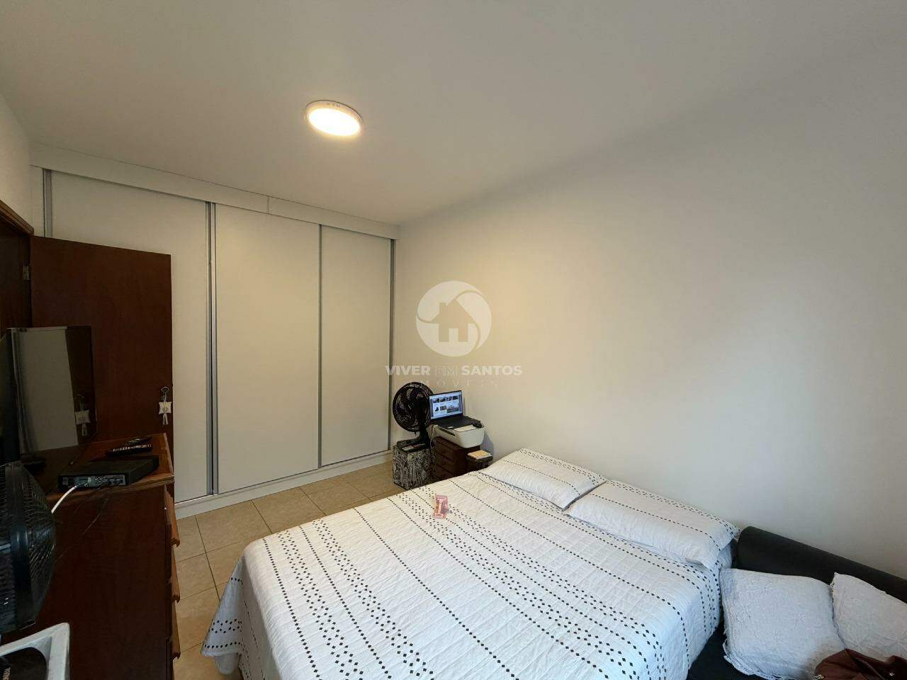 Apartamento 1 Dormitório, Sacada, Vaga Demarcada e Lazer na Aparecida – Santos/SP em Embaré, Santos — foto 7