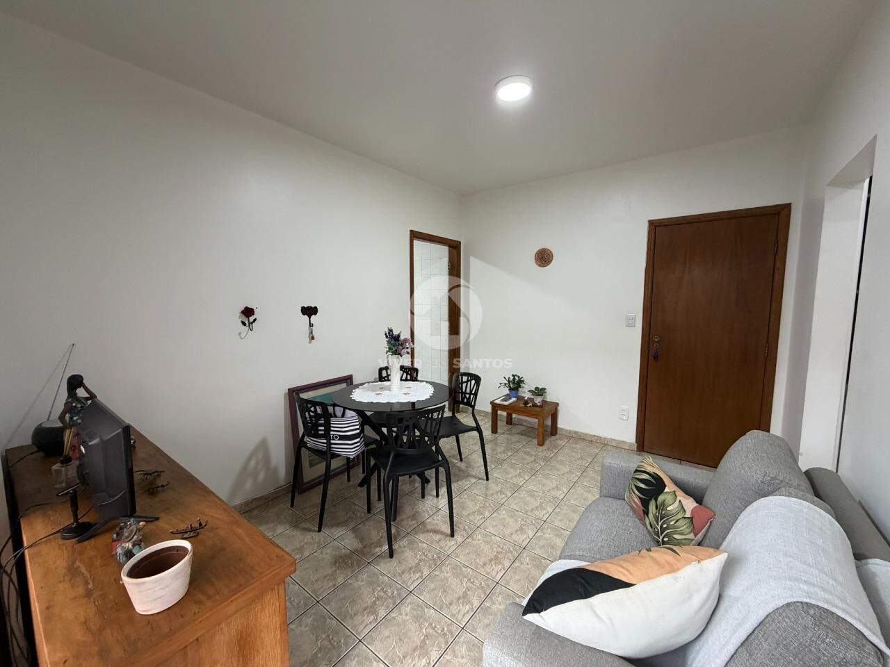Apartamento 1 Dormitório, Sacada, Vaga Demarcada e Lazer na Aparecida – Santos/SP em Embaré, Santos — foto 4