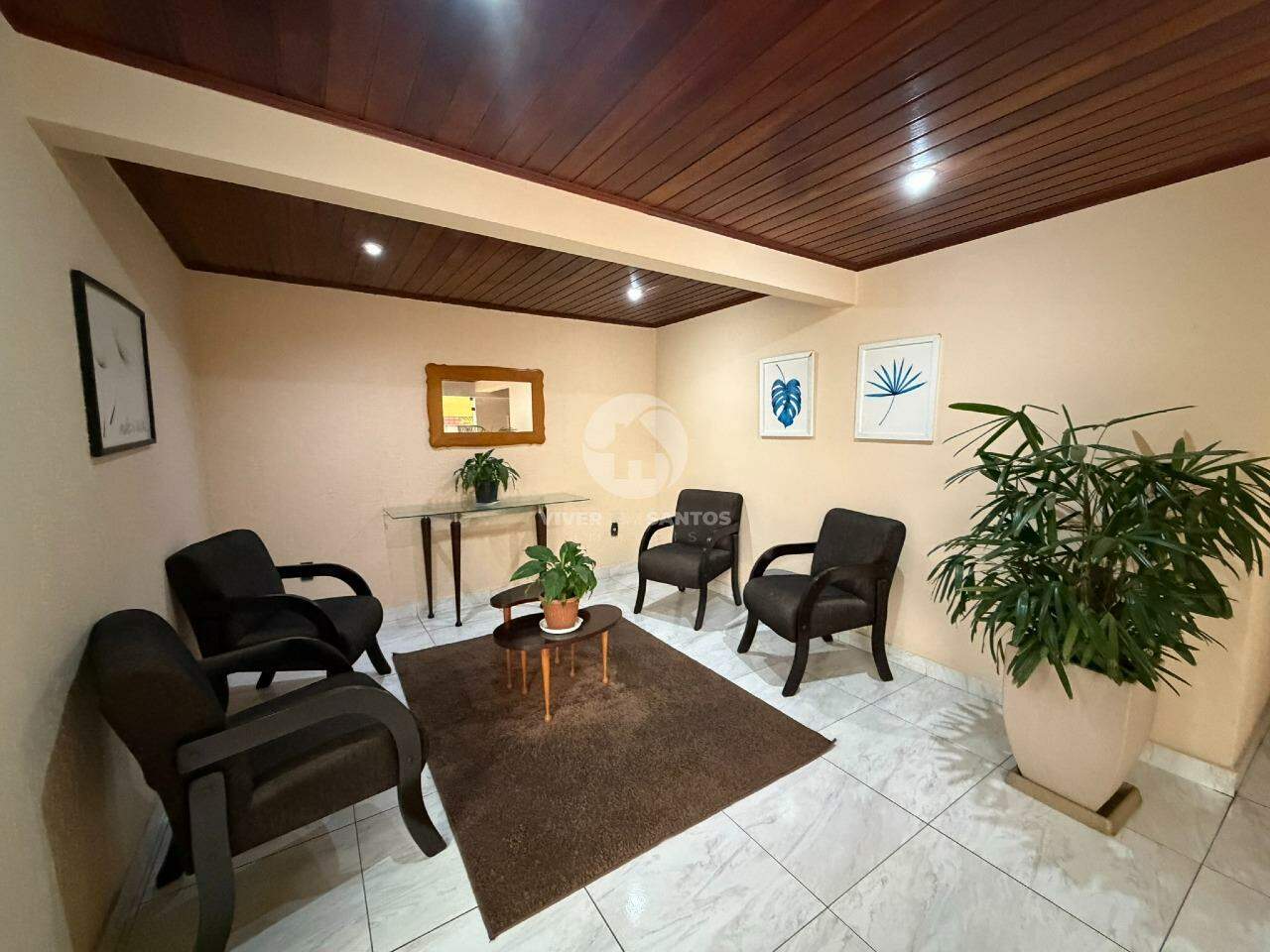 Apartamento 1 Dormitório, Sacada, Vaga Demarcada e Lazer na Aparecida – Santos/SP em Embaré, Santos — foto 15