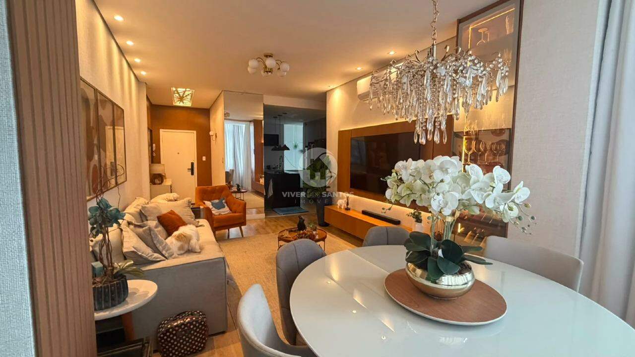 Apartamento 3 Dormitórios, Vista para o Mar no José Menino – Santos/SP em José Menino, Santos — foto 2
