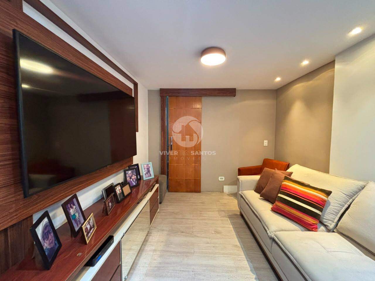 Apartamento Porteira Fechada, 2 Dormitórios, Suíte e Vaga na Ponta da Praia – Santos/SP em Ponta da Praia, Santos — foto 2