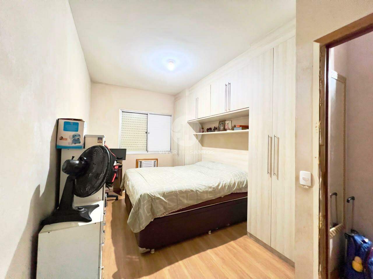 Apartamento 1 Dormitório, Planta Ampla, Elevador e Lazer com Piscina na Vila Belmiro – Santos/SP em Vila Belmiro, Santos — foto 7