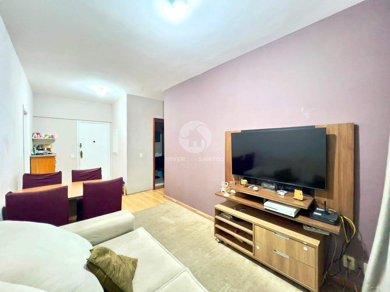 Apartamento 1 Dormitório, Planta Ampla, Elevador e Lazer com Piscina na Vila Belmiro – Santos/SP em Vila Belmiro, Santos — foto 3