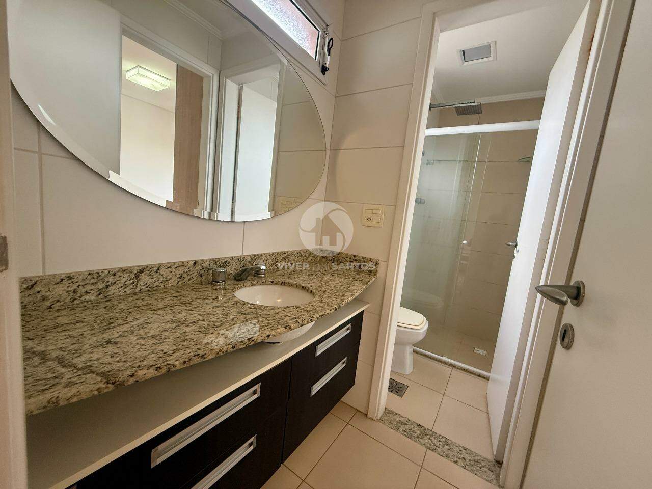Apartamento com Vista Mar, 3 Suítes, Varanda Gourmet, 2 Vagas e Lazer Completo no Boqueirão – Santos/SP em Boqueirão, Santos — foto 21