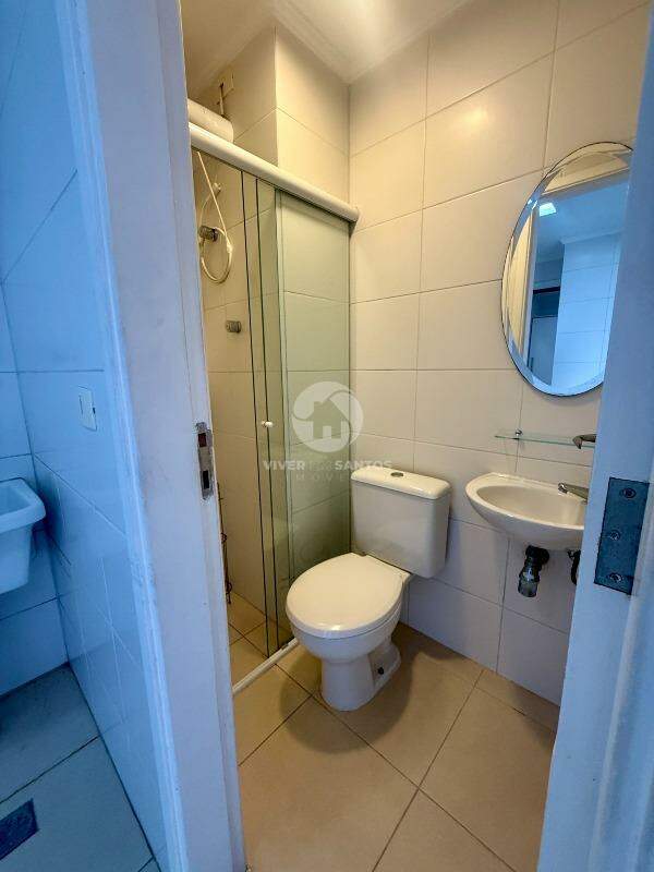 Apartamento com Vista Mar, 3 Suítes, Varanda Gourmet, 2 Vagas e Lazer Completo no Boqueirão – Santos/SP em Boqueirão, Santos — foto 13