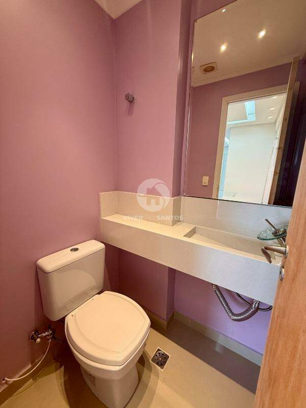 Apartamento com Vista Mar, 3 Suítes, Varanda Gourmet, 2 Vagas e Lazer Completo no Boqueirão – Santos/SP em Boqueirão, Santos — foto 5