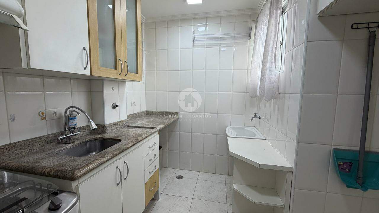Apartamento Mobiliado, 1 Dormitório, Vista Livre e Airbnb na Pompéia – Santos/SP em Pompéia, Santos — foto 15