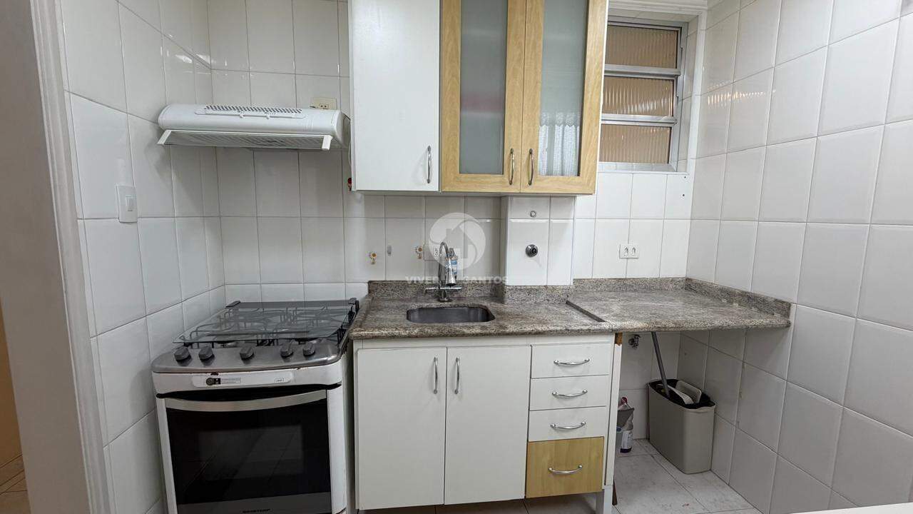 Apartamento Mobiliado, 1 Dormitório, Vista Livre e Airbnb na Pompéia – Santos/SP em Pompéia, Santos — foto 14