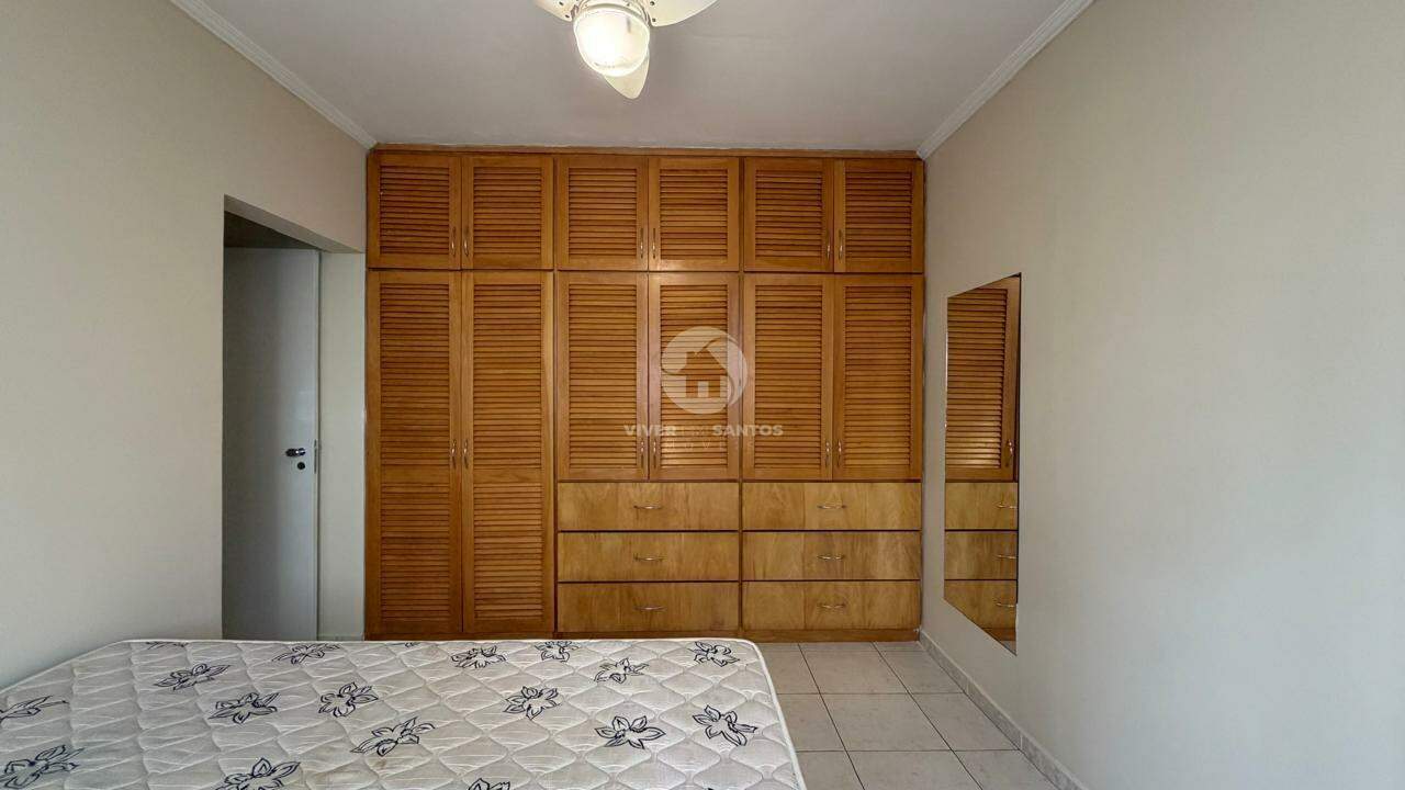 Apartamento Mobiliado, 1 Dormitório, Vista Livre e Airbnb na Pompéia – Santos/SP em Pompéia, Santos — foto 9