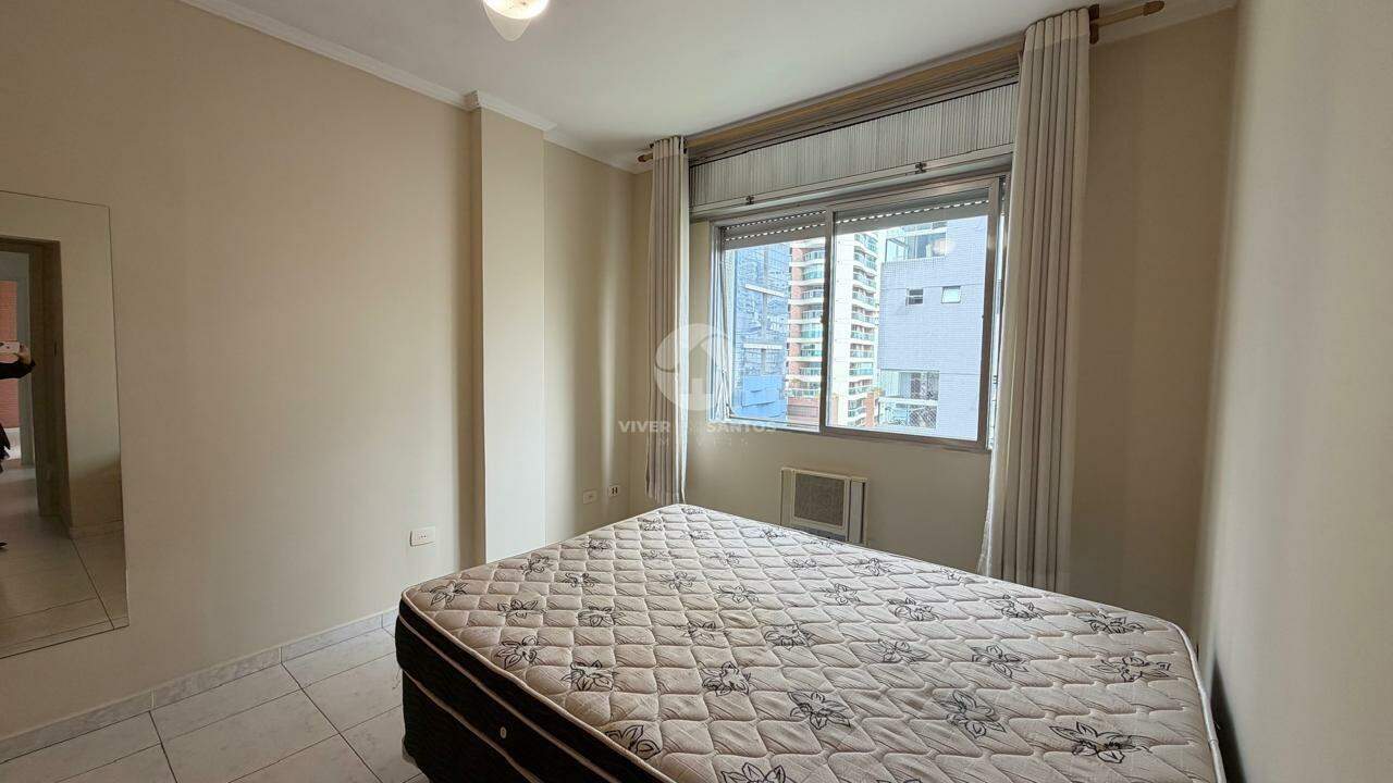 Apartamento Mobiliado, 1 Dormitório, Vista Livre e Airbnb na Pompéia – Santos/SP em Pompéia, Santos — foto 8