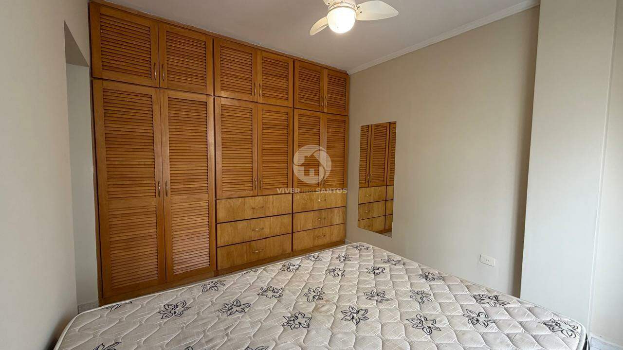 Apartamento Mobiliado, 1 Dormitório, Vista Livre e Airbnb na Pompéia – Santos/SP em Pompéia, Santos — foto 6