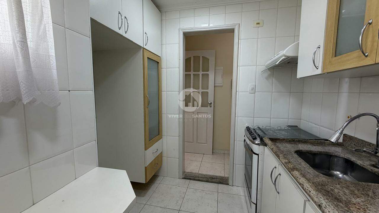 Apartamento Mobiliado, 1 Dormitório, Vista Livre e Airbnb na Pompéia – Santos/SP em Pompéia, Santos — foto 12