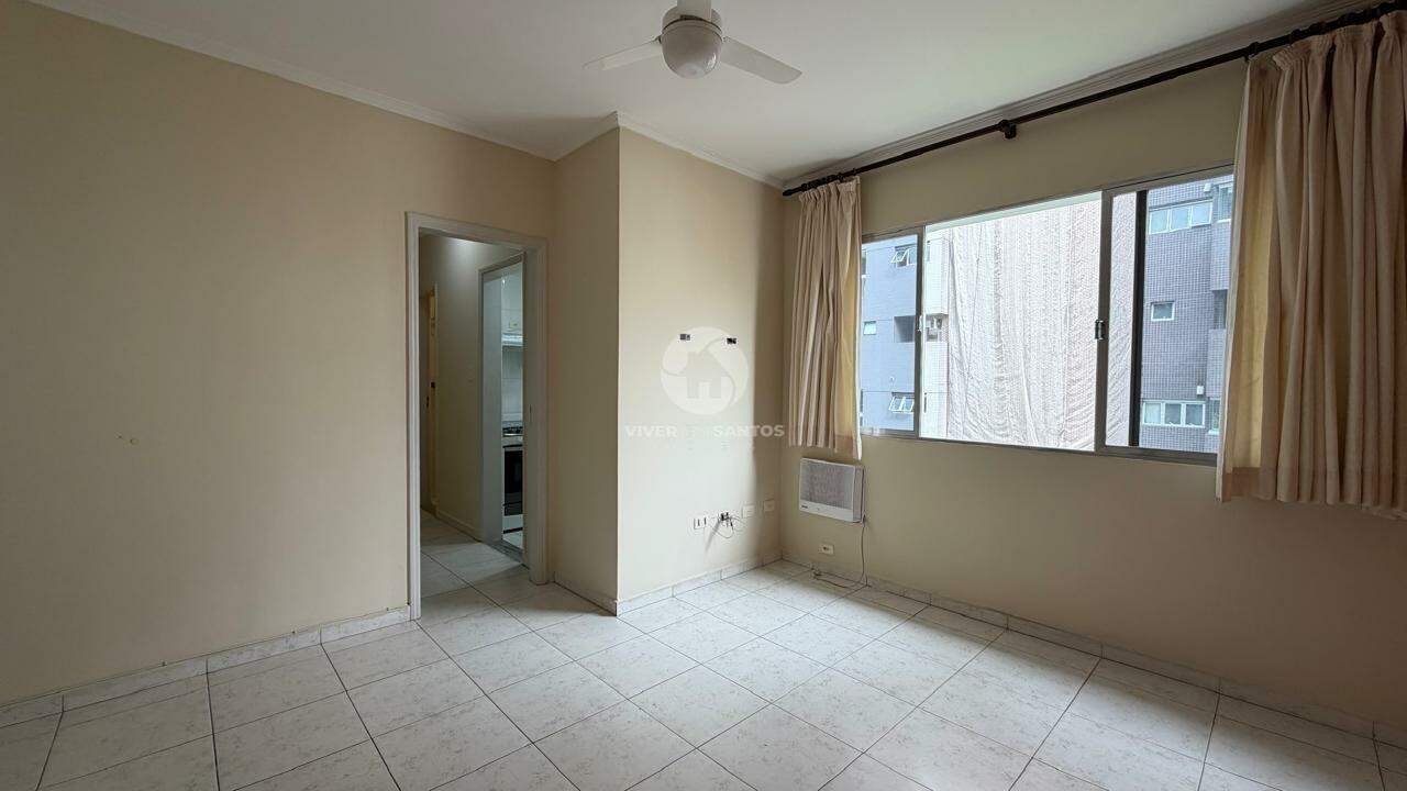 Apartamento Mobiliado, 1 Dormitório, Vista Livre e Airbnb na Pompéia – Santos/SP em Pompéia, Santos — foto 3