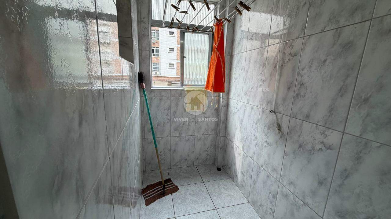Apartamento de Frente, 3 Dormitórios, Suíte, Garagem Box e a 1 Quadra da Praia da Pompéia – Santos/SP em Pompéia, Santos — foto 20