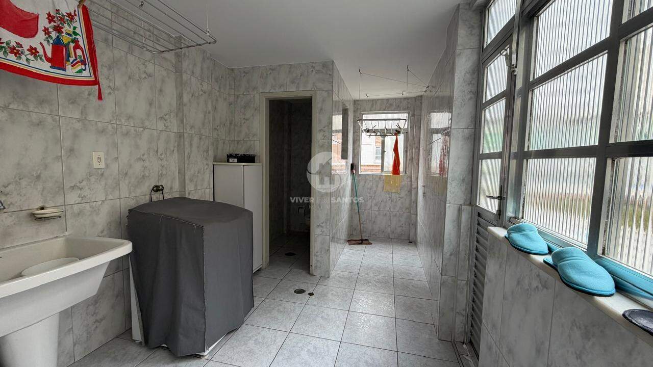 Apartamento de Frente, 3 Dormitórios, Suíte, Garagem Box e a 1 Quadra da Praia da Pompéia – Santos/SP em Pompéia, Santos — foto 19