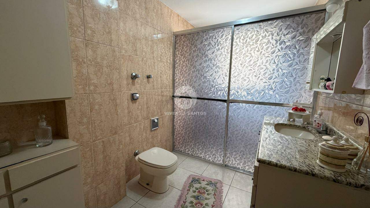 Apartamento de Frente, 3 Dormitórios, Suíte, Garagem Box e a 1 Quadra da Praia da Pompéia – Santos/SP em Pompéia, Santos — foto 7