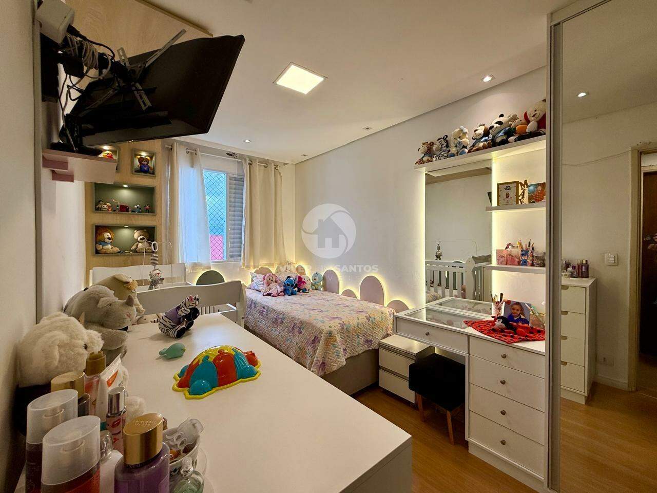 Apartamento Reformado, 2 Dormitórios, Vista Livre e Garagem Fechada no Saboó – Santos/SP em Saboó, Santos — foto 14
