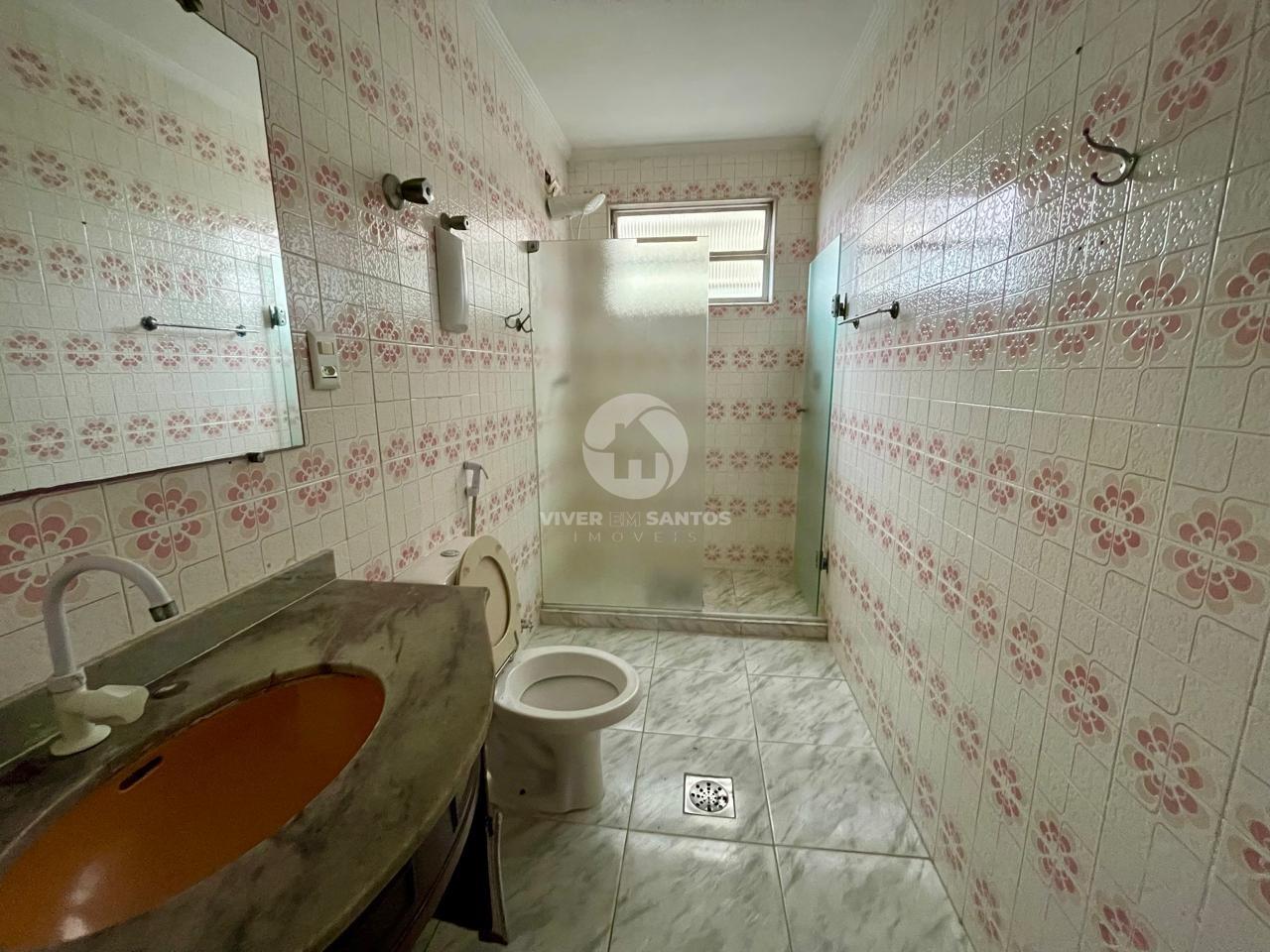 Apartamento com Potencial para Reforma com 2 Dormitórios, Suíte, Dependência Completa e Garagem na Ponta da Praia – Santos/SP em Ponta da Praia, Santos — foto 13
