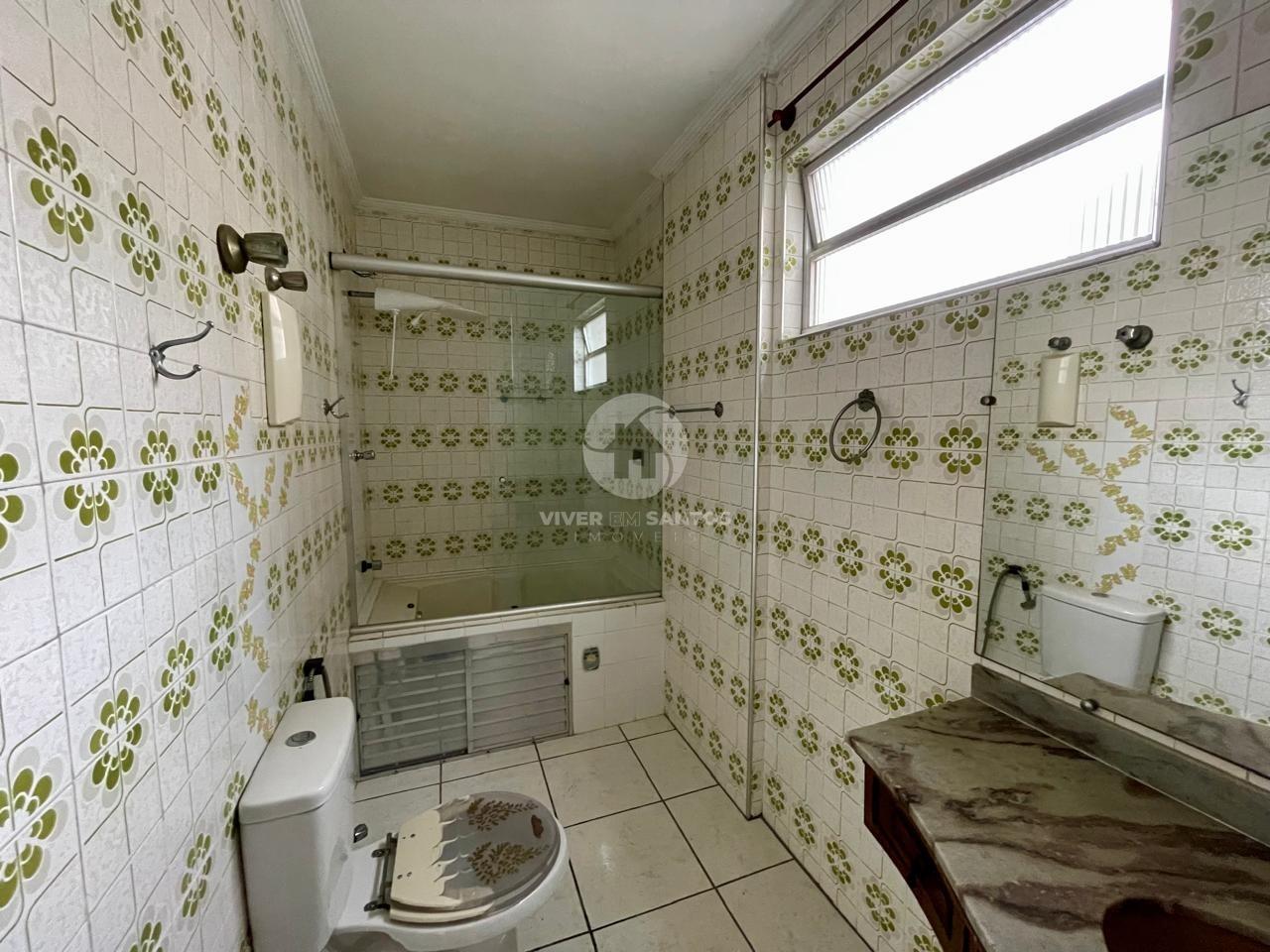 Apartamento com Potencial para Reforma com 2 Dormitórios, Suíte, Dependência Completa e Garagem na Ponta da Praia – Santos/SP em Ponta da Praia, Santos — foto 8