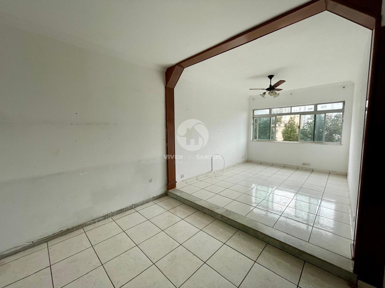 Apartamento com Potencial para Reforma com 2 Dormitórios, Suíte, Dependência Completa e Garagem na Ponta da Praia – Santos/SP em Ponta da Praia, Santos — foto 3