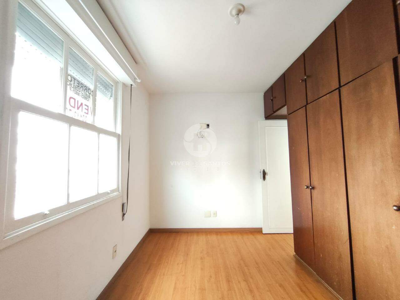 Apartamento de Frente, 2 Dormitórios, Suíte, Vista Livre e Garagem Demarcada na Ponta da Praia – Santos/SP em Ponta da Praia, Santos — foto 6