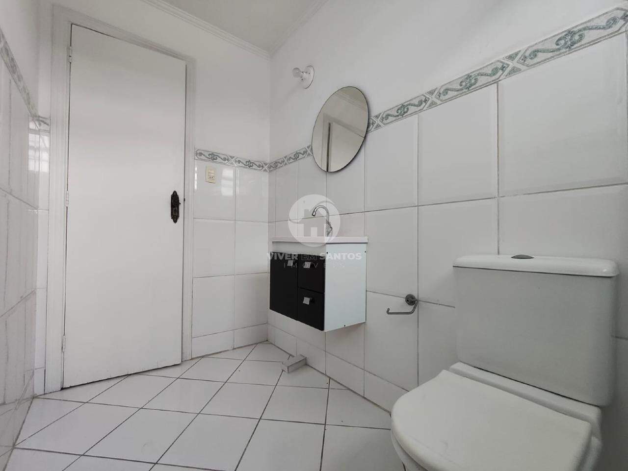 Apartamento de Frente, 2 Dormitórios, Suíte, Vista Livre e Garagem Demarcada na Ponta da Praia – Santos/SP em Ponta da Praia, Santos — foto 9