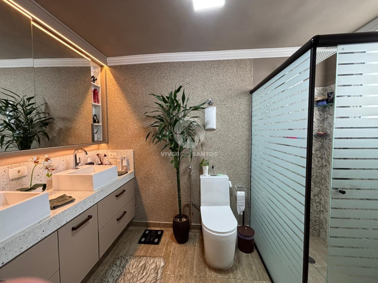 Apartamento Porteira Fechada, 3 Dormitórios, Suíte, Vista Livre e Próximo à Praia do Gonzaga – Santos/SP em Gonzaga, Santos — foto 12