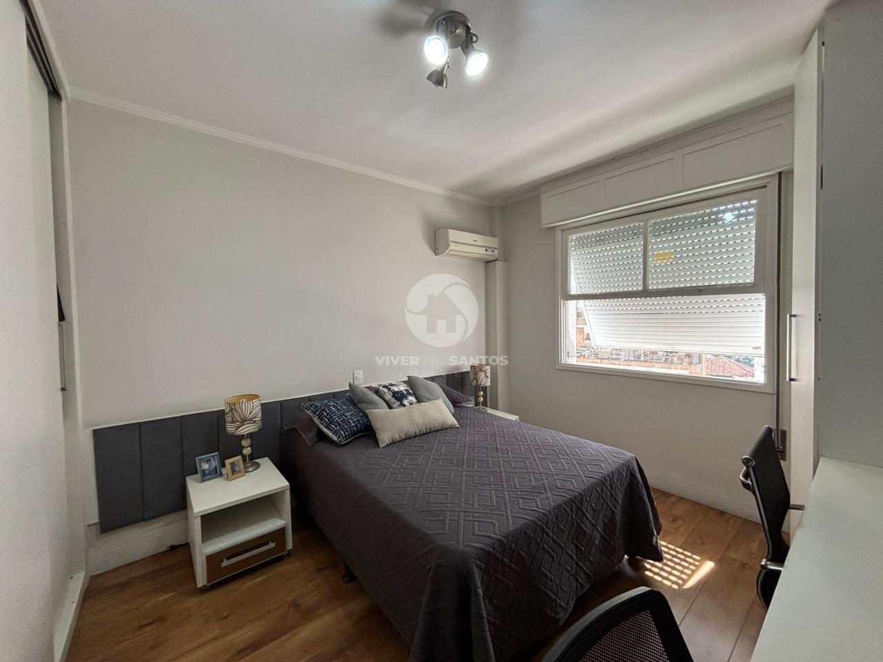 Apartamento Porteira Fechada, 3 Dormitórios, Suíte, Vista Livre e Próximo à Praia do Gonzaga – Santos/SP em Gonzaga, Santos — foto 14
