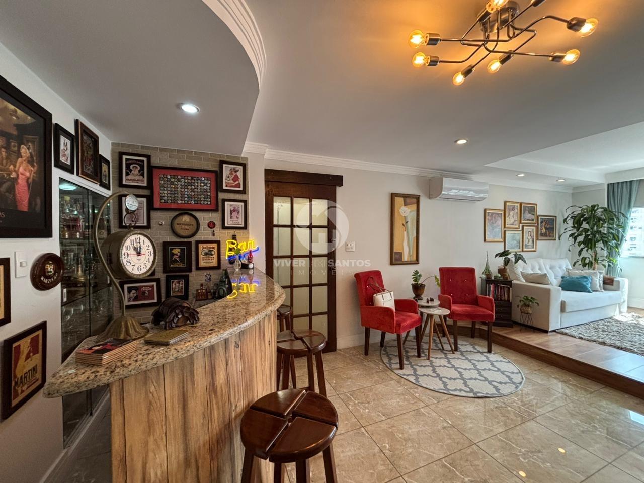 Apartamento Porteira Fechada, 3 Dormitórios, Suíte, Vista Livre e Próximo à Praia do Gonzaga – Santos/SP em Gonzaga, Santos — foto 16