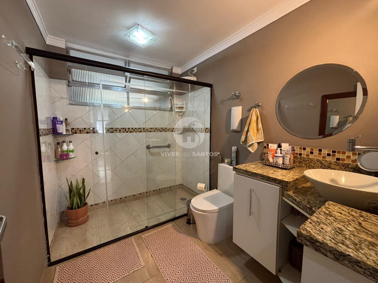 Apartamento Porteira Fechada, 3 Dormitórios, Suíte, Vista Livre e Próximo à Praia do Gonzaga – Santos/SP em Gonzaga, Santos — foto 19