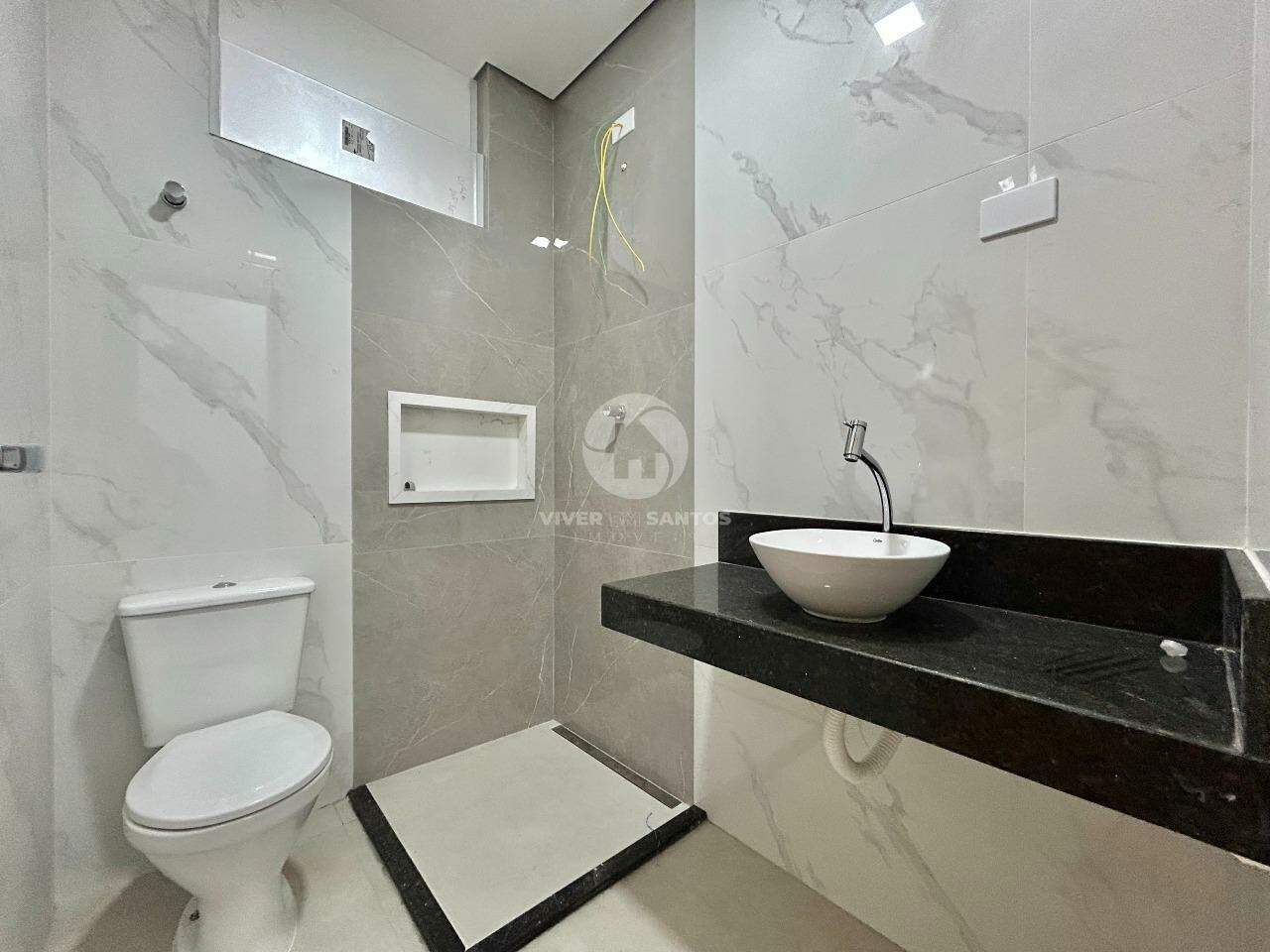 Casa Sobreposta Baixa Nova, 3 Suítes, Piscina, Churrasqueira e 2 Vagas na Aparecida – Santos/SP em Embaré, Santos — foto 20