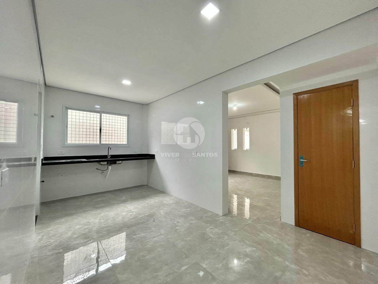 Casa Sobreposta Baixa Nova, 3 Suítes, Piscina, Churrasqueira e 2 Vagas na Aparecida – Santos/SP em Embaré, Santos — foto 4