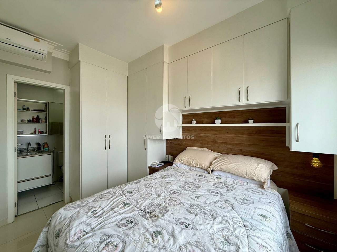 Apartamento Reformado, 2 Dormitórios, Vista Livre, Varanda com Churrasqueira e Lazer no Campo Grande – Santos/SP em Campo Grande, Santos — foto 19