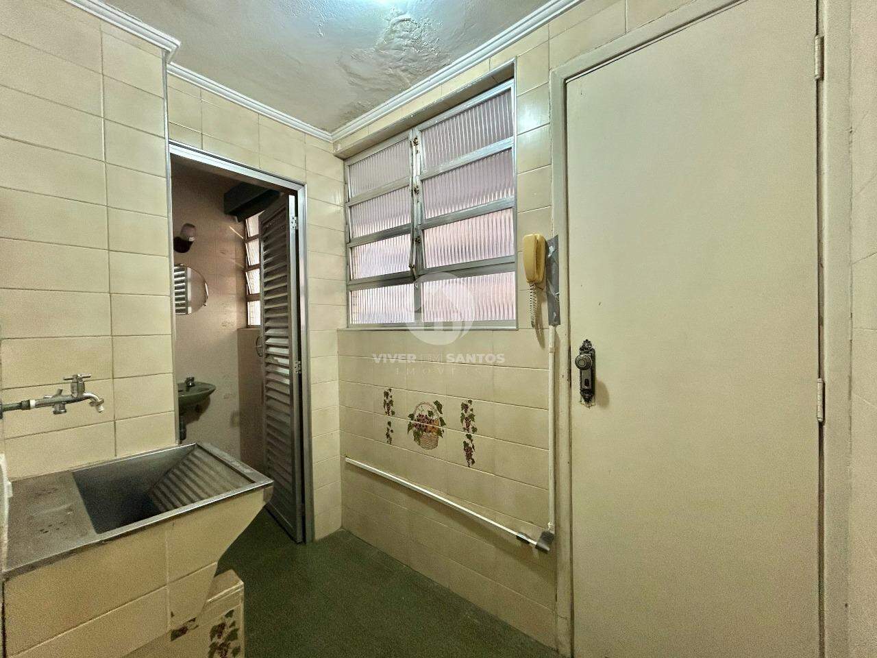 Apartamento 2 Dormitórios com Potencial para Modernização na Orla da Praia da Pompéia – Santos/SP em Pompéia, Santos — foto 17