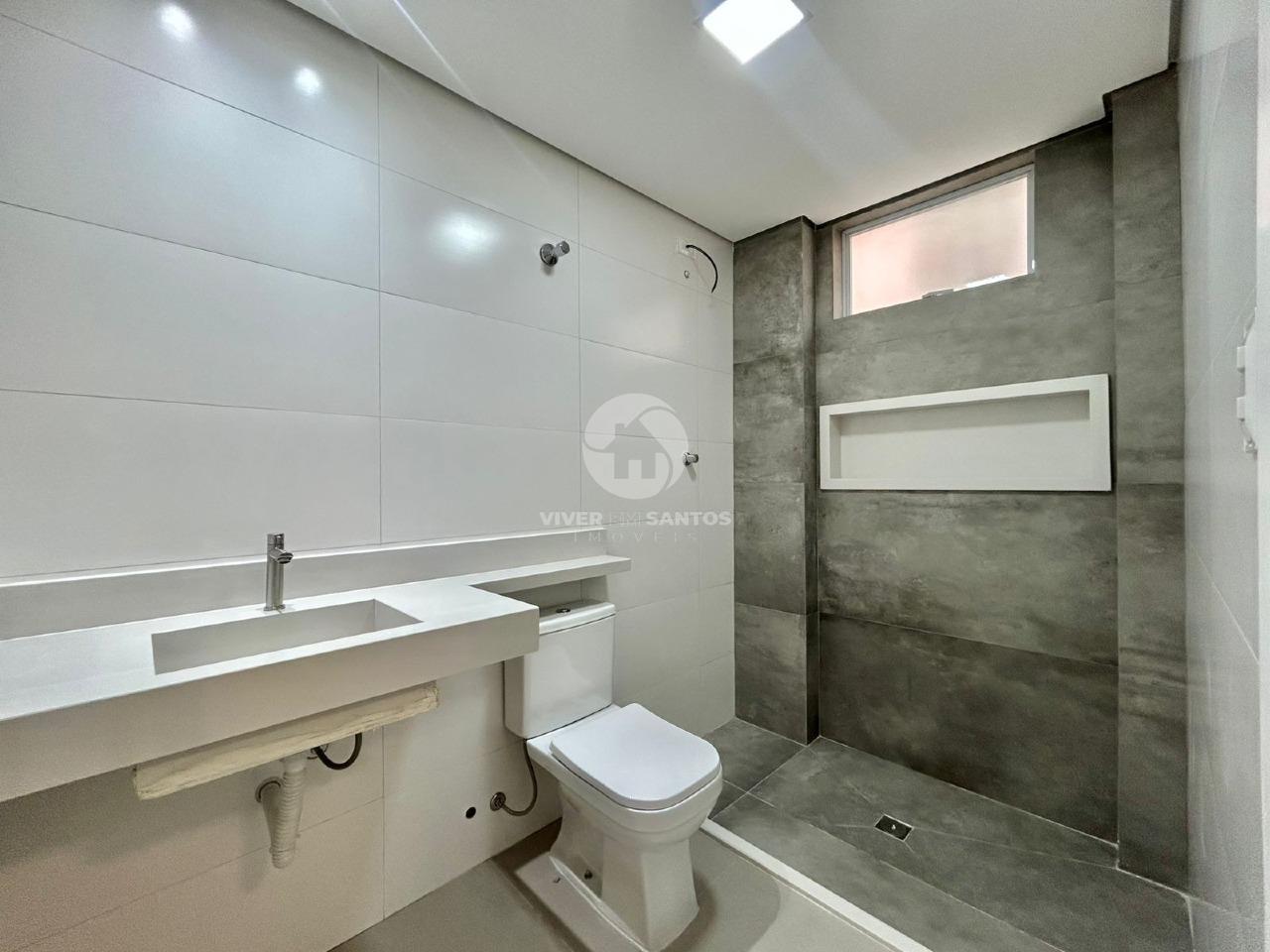 Apartamento Reformado, 3 Dormitórios, Suíte com Closet e Garagem no Gonzaga – Santos/SP em Gonzaga, Santos — foto 8