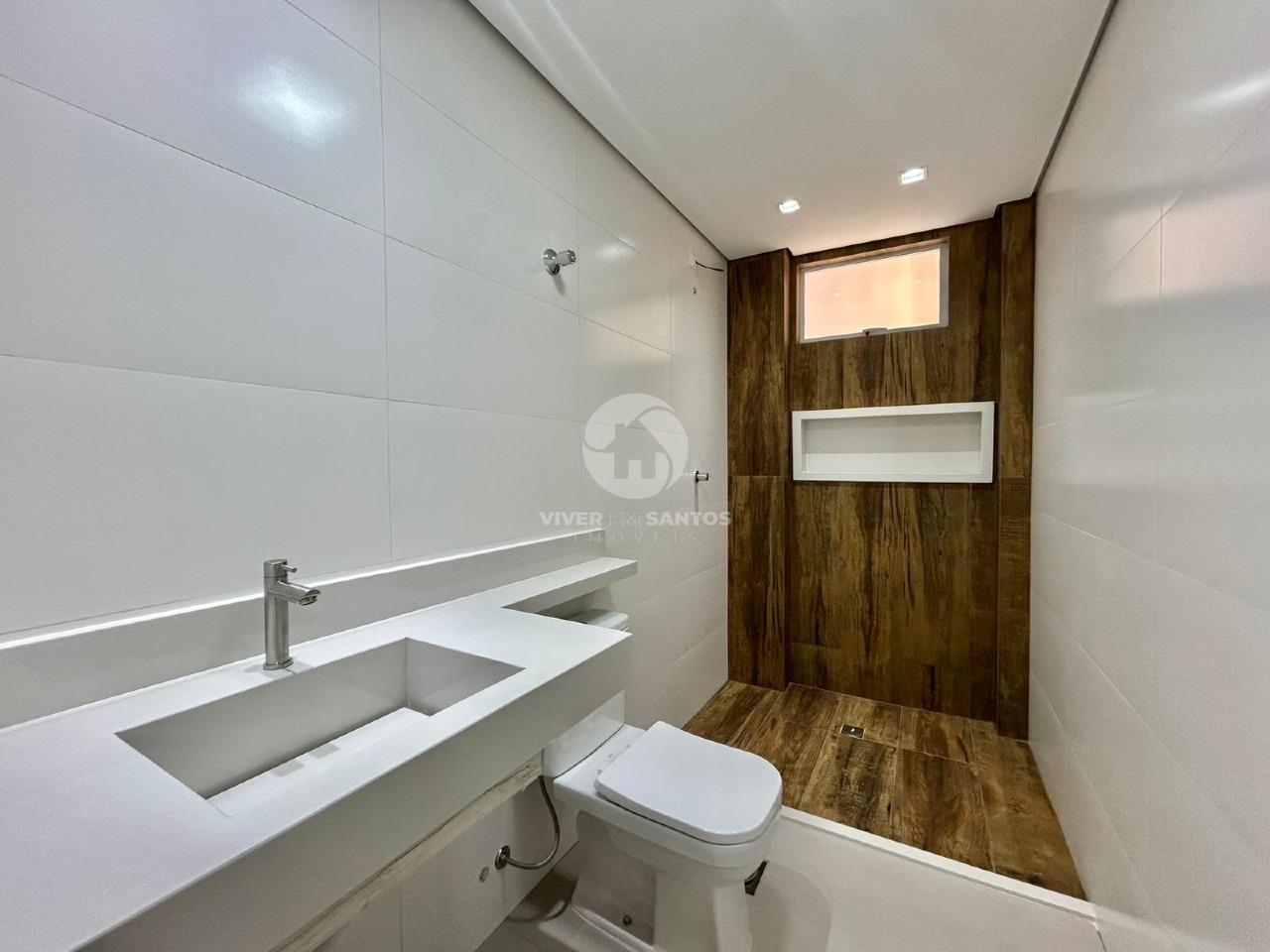 Apartamento Reformado, 3 Dormitórios, Suíte com Closet e Garagem no Gonzaga – Santos/SP em Gonzaga, Santos — foto 11