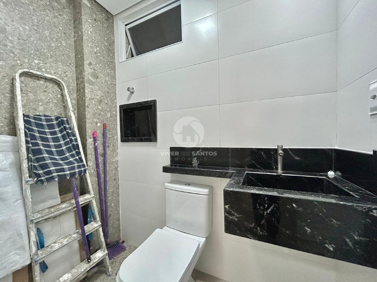 Apartamento Reformado, 3 Dormitórios, Suíte com Closet e Garagem no Gonzaga – Santos/SP em Gonzaga, Santos — foto 21