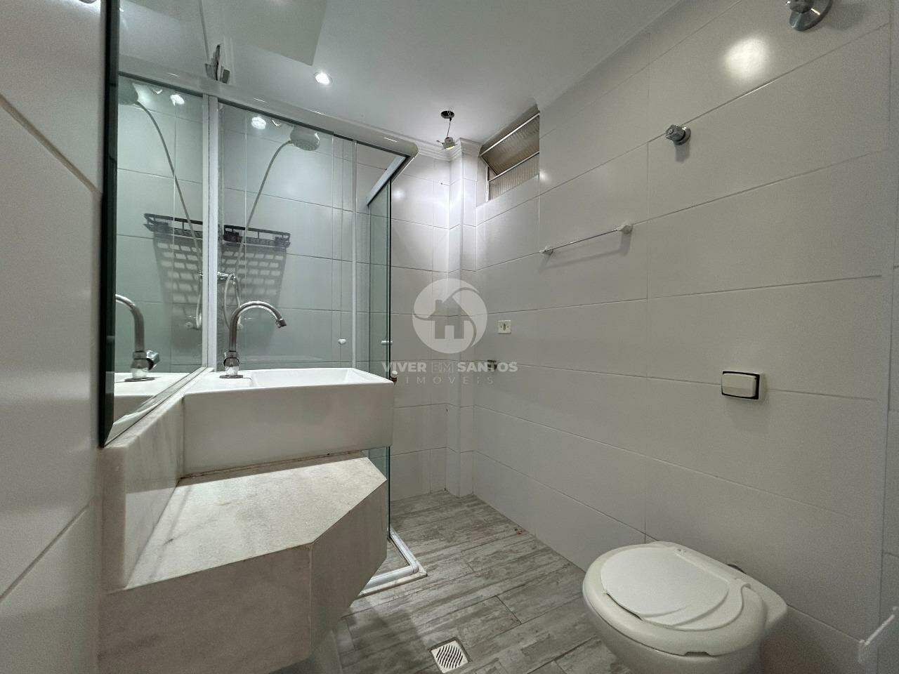 Apartamento 1 Dormitório a 100 Metros da Praia no Embaré – Santos/SP em Embaré, Santos — foto 10