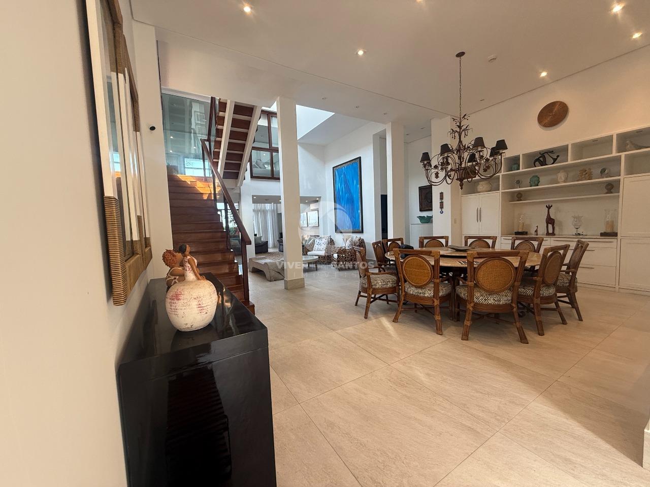 Casa Triplex Frente Mar, 6 Suítes, 4 Vagas e Estrutura de Resort em Pernambuco – Guarujá/SP em Balneário Praia do Pernambuco, Guarujá — foto 4