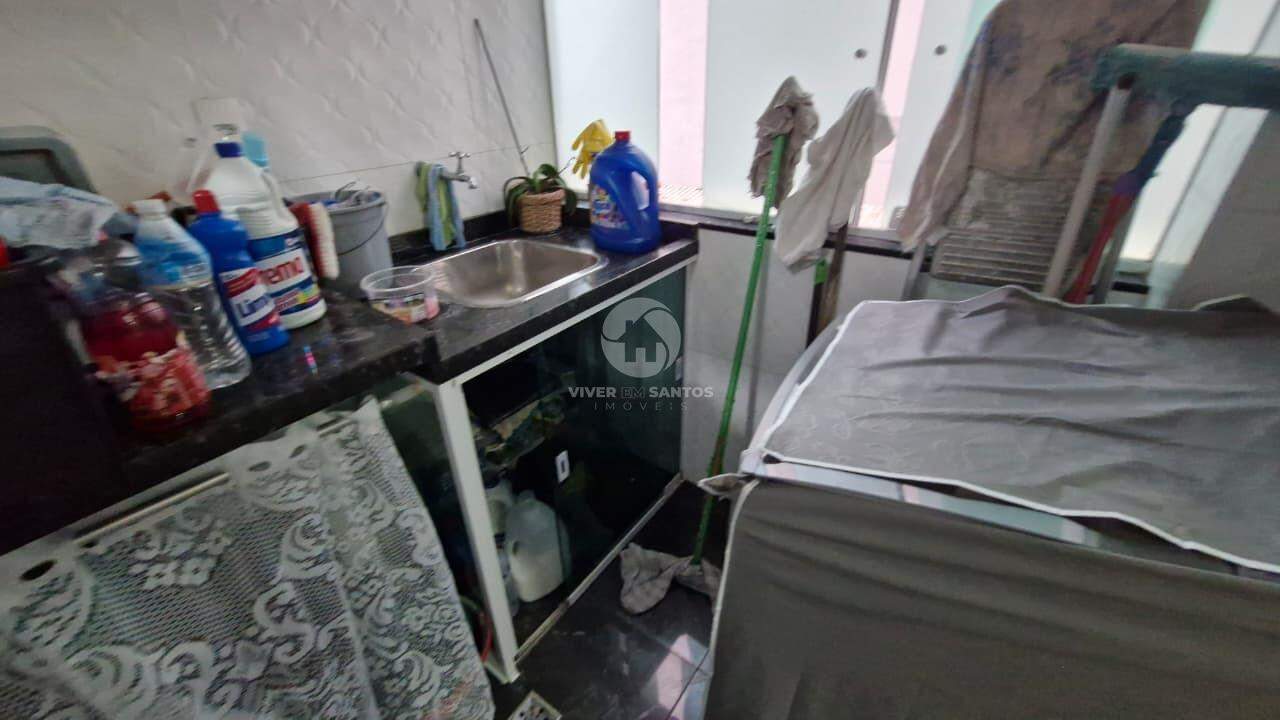 Apartamento Reformado, 3 Dormitórios e Sacada a 1 Quadra da Praia na Pompéia – Santos/SP em Pompéia, Santos — foto 15
