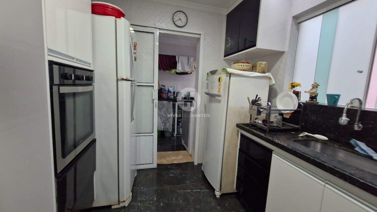 Apartamento Reformado, 3 Dormitórios e Sacada a 1 Quadra da Praia na Pompéia – Santos/SP em Pompéia, Santos — foto 13