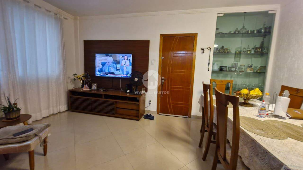 Apartamento Reformado, 3 Dormitórios e Sacada a 1 Quadra da Praia na Pompéia – Santos/SP em Pompéia, Santos — foto 2