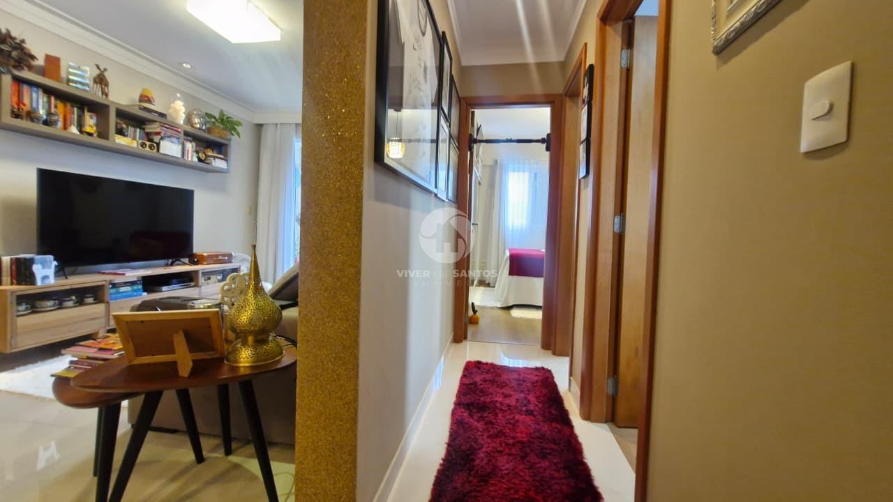 Apartamento de Frente, 3 Dormitórios, Suíte, Vista Livre e 2 Vagas Próximo no Campo Grande – Santos/SP em Gonzaga, Santos — foto 6