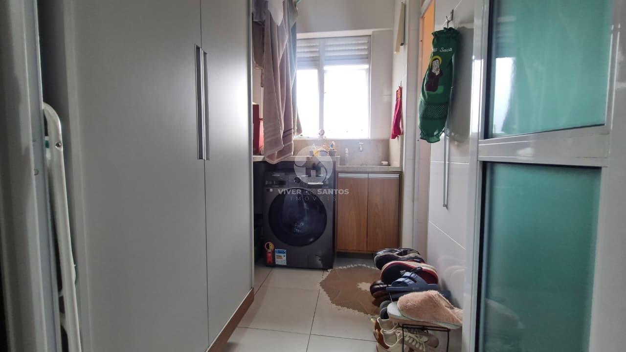 Apartamento de Frente, 3 Dormitórios, Suíte, Vista Livre e 2 Vagas Próximo no Campo Grande – Santos/SP em Gonzaga, Santos — foto 20