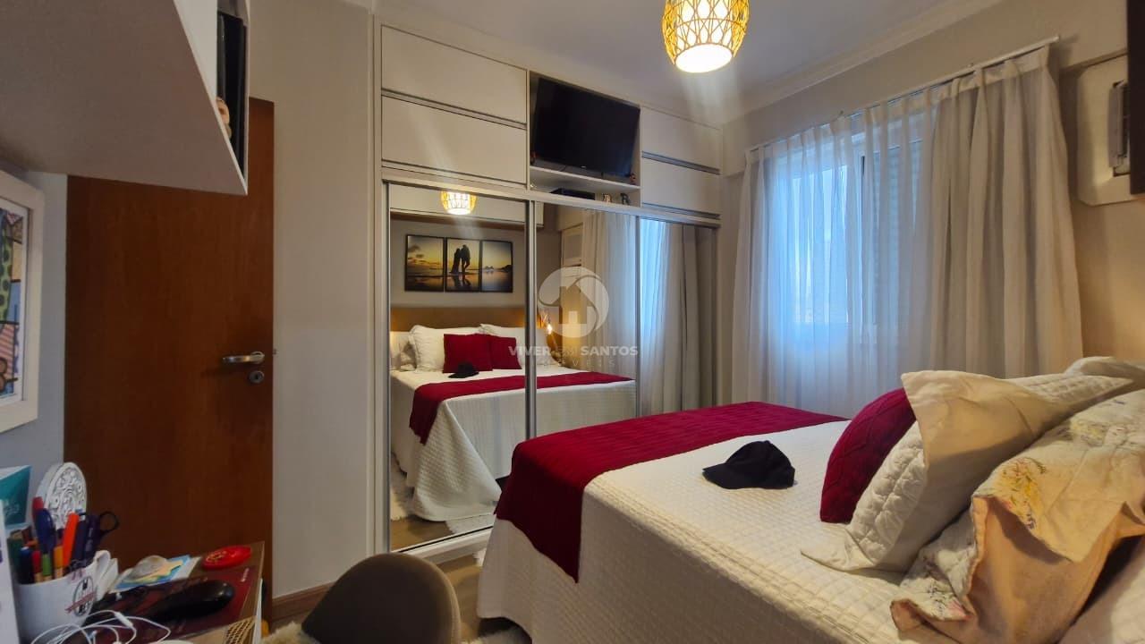 Apartamento de Frente, 3 Dormitórios, Suíte, Vista Livre e 2 Vagas Próximo no Campo Grande – Santos/SP em Gonzaga, Santos — foto 10
