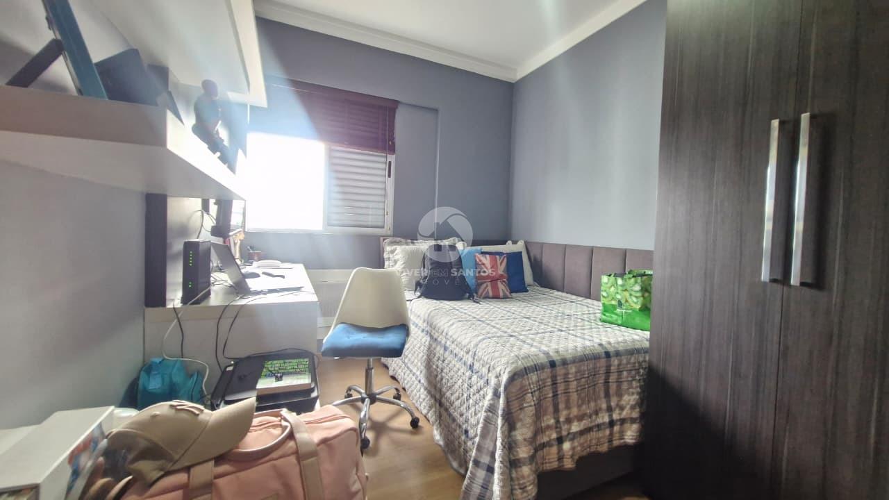 Apartamento de Frente, 3 Dormitórios, Suíte, Vista Livre e 2 Vagas Próximo no Campo Grande – Santos/SP em Gonzaga, Santos — foto 17