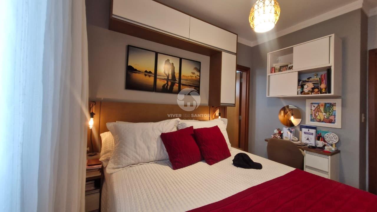 Apartamento de Frente, 3 Dormitórios, Suíte, Vista Livre e 2 Vagas Próximo no Campo Grande – Santos/SP em Gonzaga, Santos — foto 9