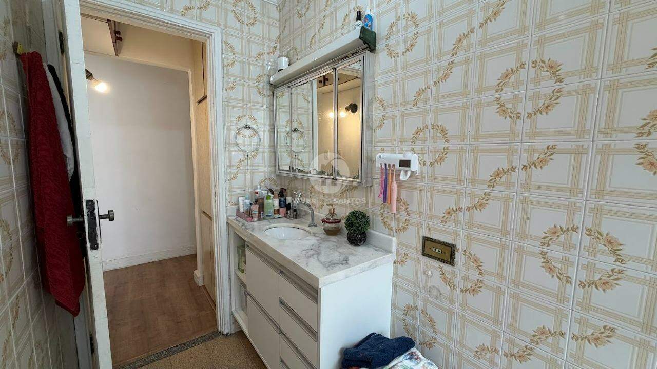 Apartamento 2 Dormitórios, Ambientes Amplos e Sol da Manhã na VIla Mathias – Santos/SP em Vila Mathias, Santos — foto 14